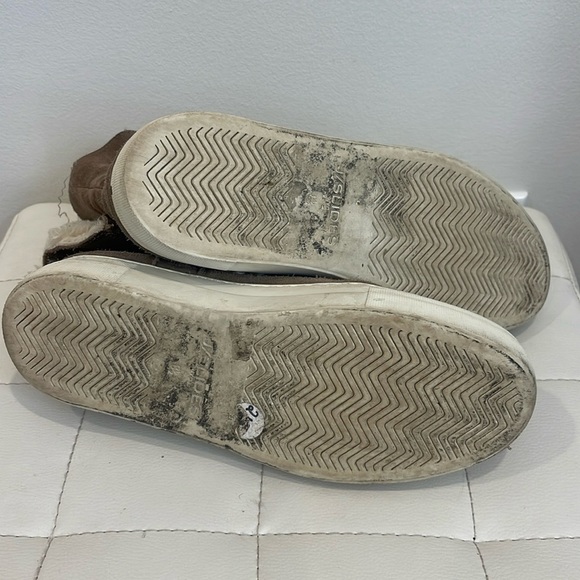 J Slides NYC Womens Size 8.5 suede Sneakers - Picture 4 of 4